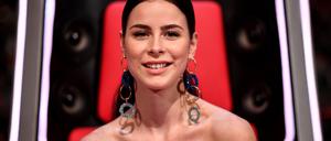 Lena Meyer-Landrut, Sängerin, am Rande der Sendung «The Voice Kids» - 8. Staffel. 