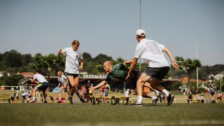 Roundnet-Bundesligaverein aus Berlin, die Red Eagles.