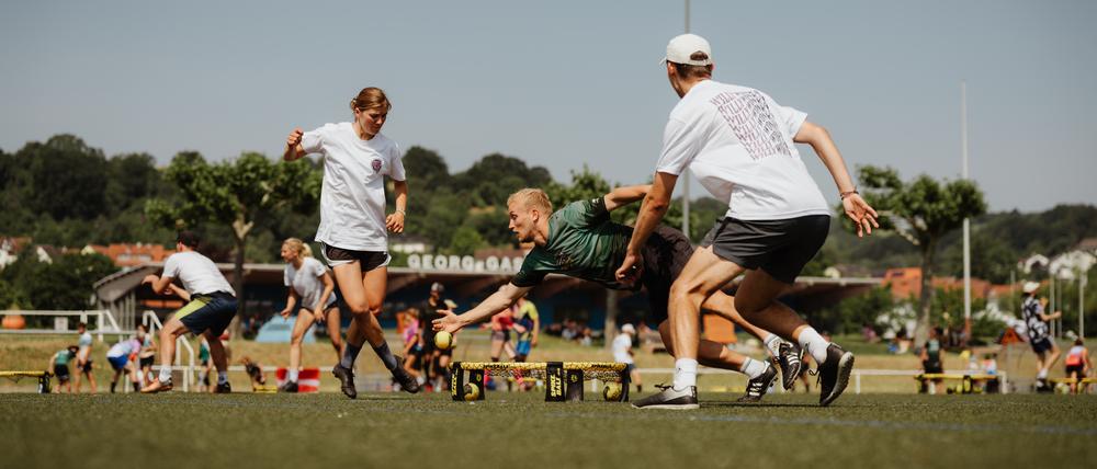 Roundnet-Bundesligaverein aus Berlin, die Red Eagles.