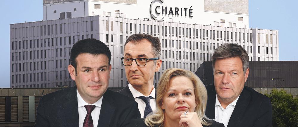 In der Charité lassen sich Spitzenpolitiker gern sehen.