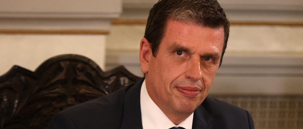 Der neue griechische Migrationsminister Dimitris Kairidis.