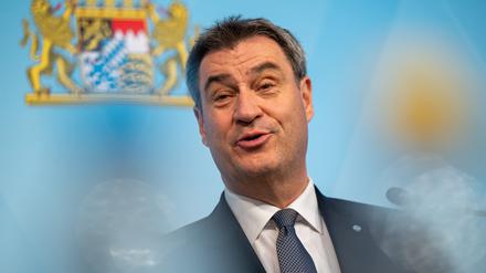 Markus Söder (CSU), Ministerpräsident von Bayern.