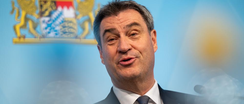Markus Söder (CSU), Ministerpräsident von Bayern.