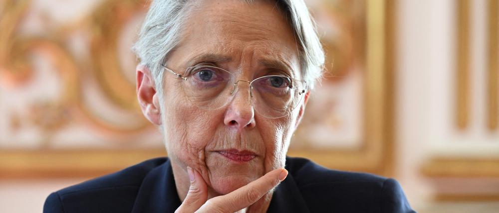 Premierministerin Élisabeth Borne verfügte das Verbot.