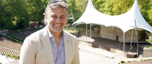 Jonas Kaufmann beim Photocall anlässlich seines Open-Air-Konzerts im Sommer in der Waldbühne. Berlin, 10.05.2023 *** Jonas Kaufmann at the photocall on the occasion of his open air concert in summer at the Waldbühne Berlin, 10 05 2023 Foto:xT.xBartillax/xFuturexImage Jonas Kaufmann in der Berliner Waldbühne