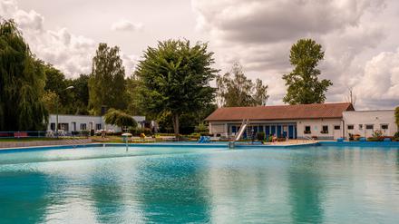 Freibad Merzdorf im Schradenland Berlin 