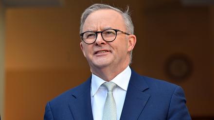 Australiens Premier Anthony Albanese wird am Montag von Bundeskanzler Olaf Scholz empfangen.