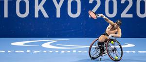 Katharina Krüger von den Zehlendorfer Wespen war bei den Paralympics in Tokio dabei. 