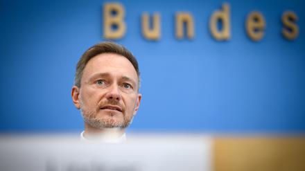 Christian Lindner (FDP), Bundesminister der Finanzen.