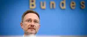 Christian Lindner (FDP), Bundesminister der Finanzen.