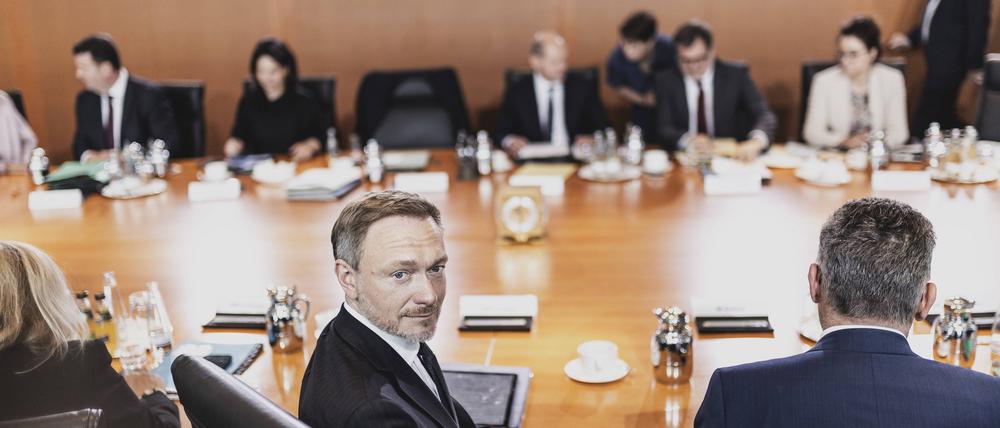 Will nicht vom Sparetat reden: Christian Lindner, Bundesminister der Finanzen.