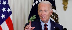 Joe Biden sichert der Ukraine umfassende Unterstützung zu. 