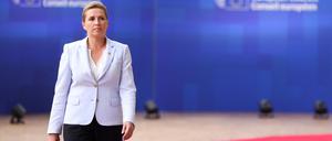 Die dänische Regierungschefin Frederiksen beim EU-Gipfel Ende Juni.