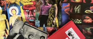  Collage aus den Büchern und Plakaten von Charkiwer Fotografen.