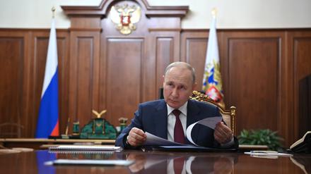 Putin soll Prigoschin getroffen haben.