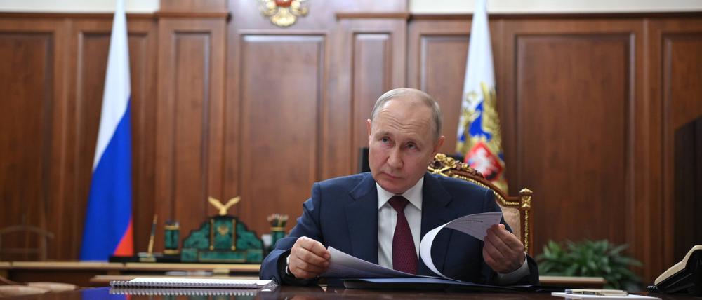 Putin soll Prigoschin getroffen haben.
