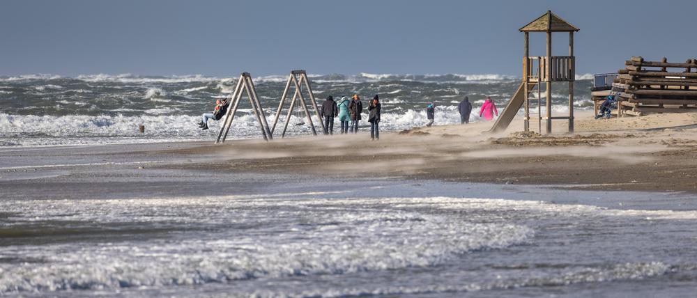 Ein Strand an der Nordsee (Symbolbild). 