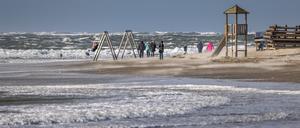 Ein Strand an der Nordsee (Symbolbild). 