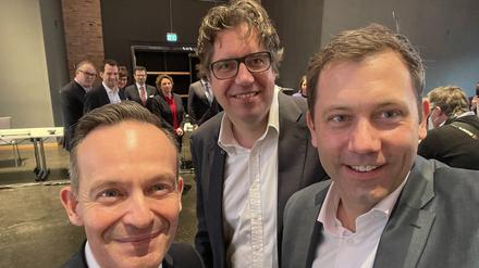 Ampel-Selfie - zum Start war die Welt für die Koalition aus SPD, Grünen und FDP noch in Ordnung. 