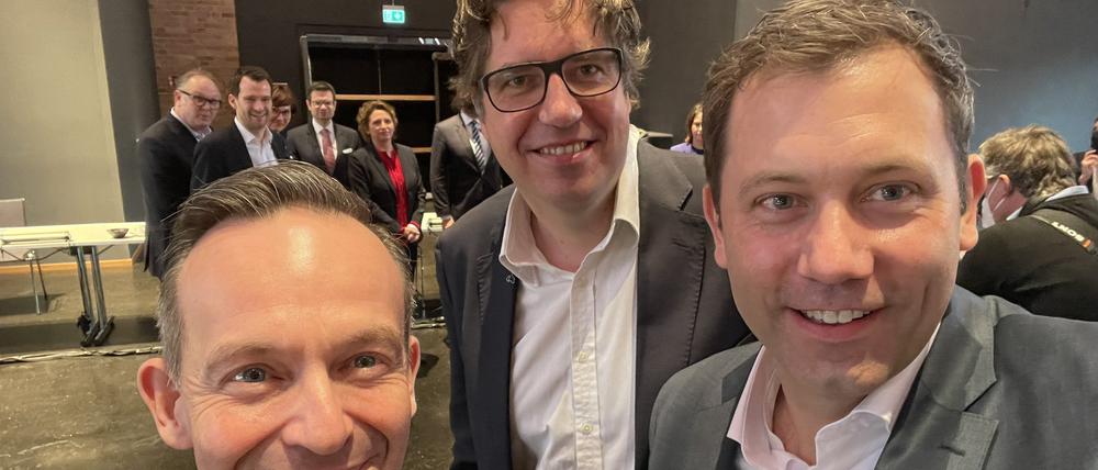 Ampel-Selfie - zum Start war die Welt für die Koalition aus SPD, Grünen und FDP noch in Ordnung. 