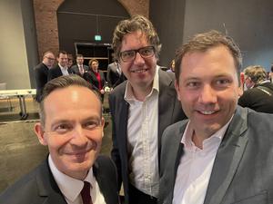 Ampel-Selfie - zum Start war die Welt für die Koalition aus SPD, Grünen und FDP noch in Ordnung. 