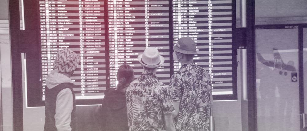 Kommt der Flieger in den Urlaub pünktlich?