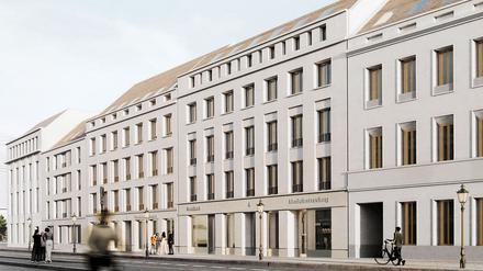 Zu schlicht für die CDU: Entwürfe für Häuser in der Friedrich-Ebert-Straße