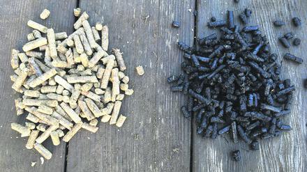 Aus Abfallprodukten gewonnene Pellets können Böden vitalisieren oder zum Asphaltieren von Straßen dienen – kohlendioxidneutral.