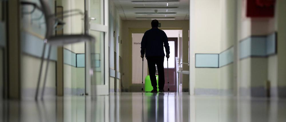 Ein Krankenhausflur (Archivbild).