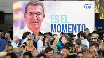 Alberto Núñez Feijóo könnte der nächste Ministerpräsident Spaniens sein.