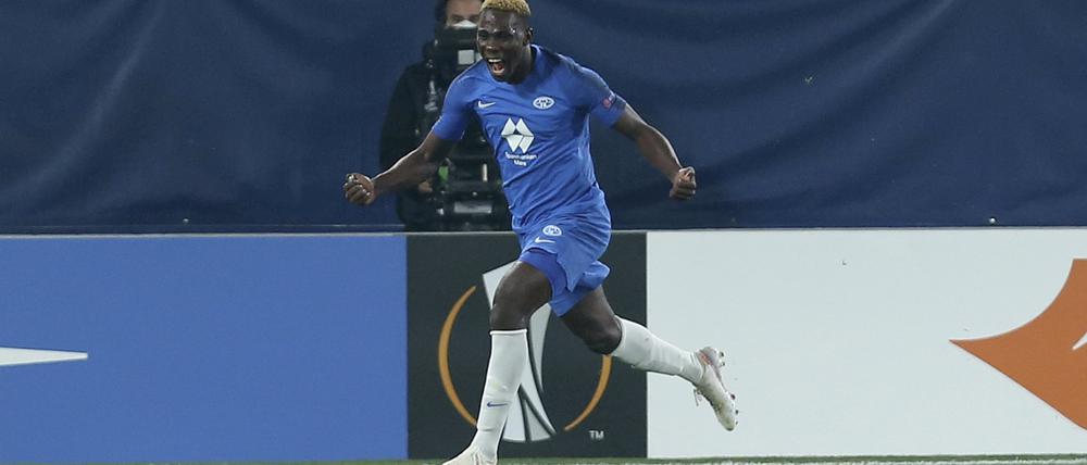 Jubeln kann er. David Datro Fofana, hier noch in Diensten des FC Chelsea.