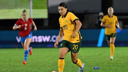 Sam Kerr will bei der Heim-WM mit Australien für Aufsehen sorgen.