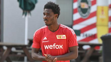 Dienstantritt in Köpenick. David Datro Fofana im Trikot des 1. FC Union.