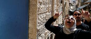 Noura Jameel Sub Laban wurde aus ihrem Haus in Ost-Jerusalem vertrieben.