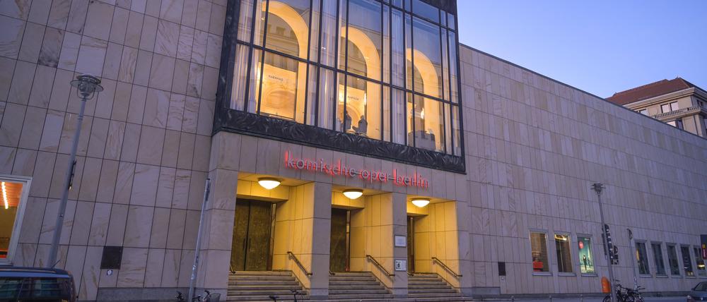 Das Stammhaus der Komische Oper Berlin in der Behrenstraße wird seit 2023 saniert. 