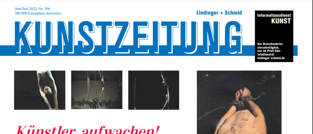 Die Titelseite der letzten Ausgabe.