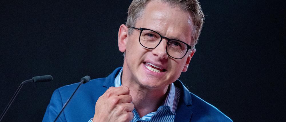 Carsten Linnemann spricht beim CDU-Grundsatzkonvent.
