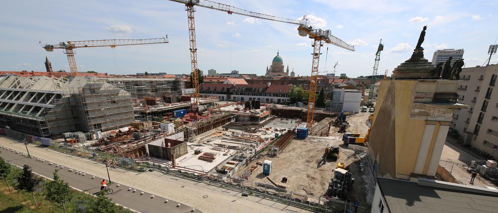 Baustelle Kreativquartier, Langer Stall Potsdam