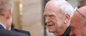 Der Schriftsteller Milan Kundera im Jahr 2010 in Paris.