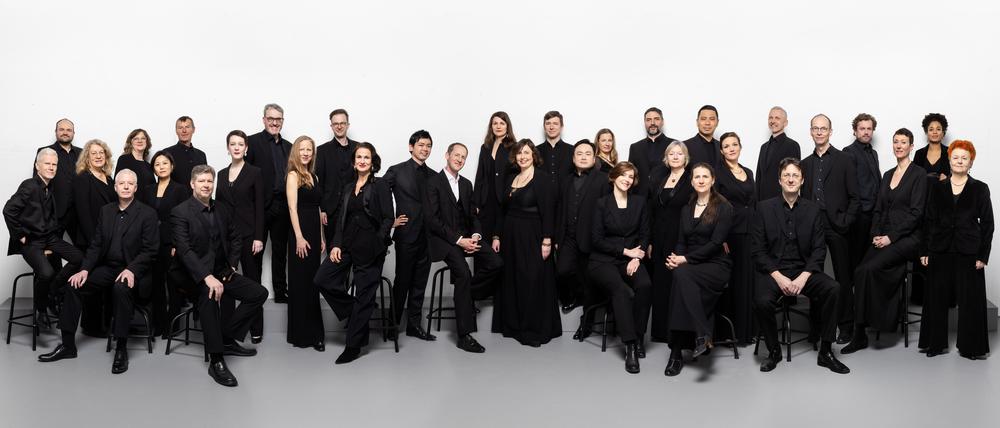 Chefdirigent Justin Doyle und der Rias Kammerchor