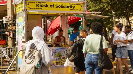 Der Berliner Kiosk der Solidarität ist eines der Projekte, die der vhw in seiner „Stadtmachen-Akademie“ bereits gecoacht hat. 