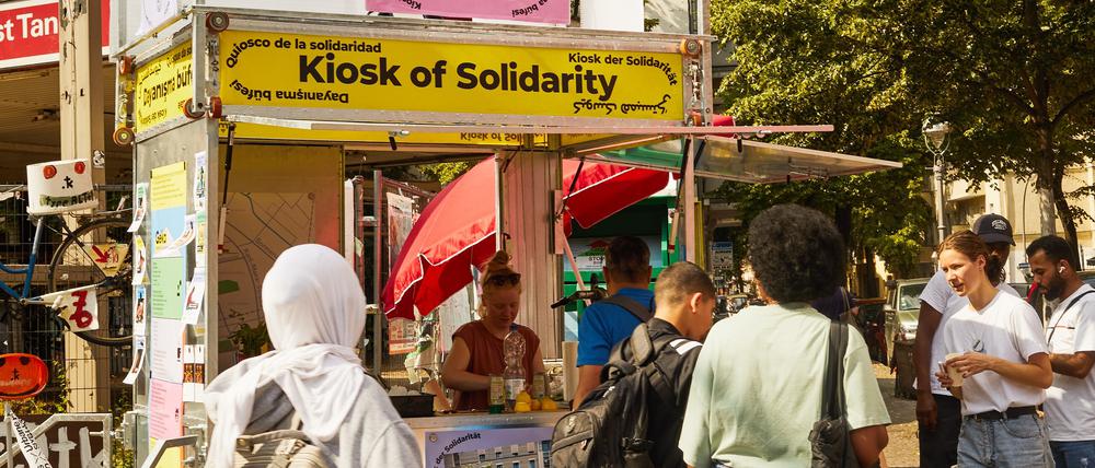 Der Berliner Kiosk der Solidarität ist eines der Projekte, die der vhw in seiner „Stadtmachen-Akademie“ bereits gecoacht hat. 