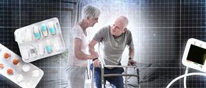 Hilfe gesucht. 2,6 Millionen Pflegebedürftige werden in Deutschland zu Hause versorgt – meist von der Familie.