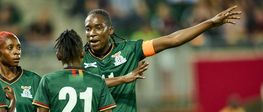 Gegen Deutschland gewann Sambia 3:2.