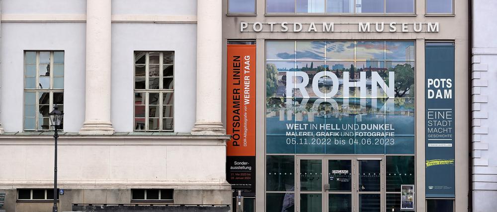 Wird umgebaut. Das Foyer des Potsdam Museums am Alten Markt.