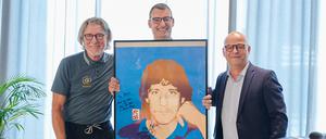 Toni Schumacher, Oliver Schumacher, Leiter Kommunikation und Marketing DB AG, und Martin Seiler, Vorstand Personal und Recht DB AG.