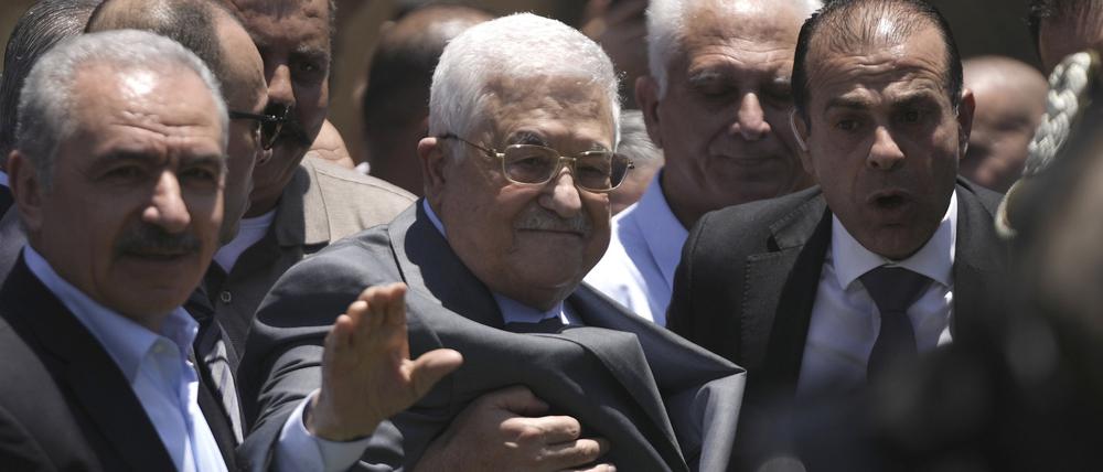 Palästinenserpräsident Abbas