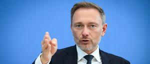 Bundesfinanzminister Christian Lindner (FDP)