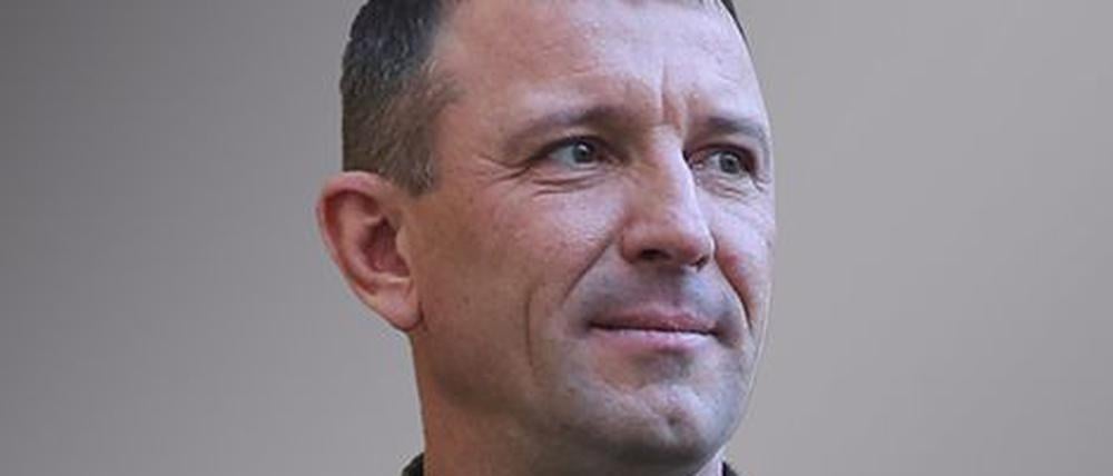 Ivan Ivanovich Popov bei seiner Ernennung zum Genaralmajor 2022.