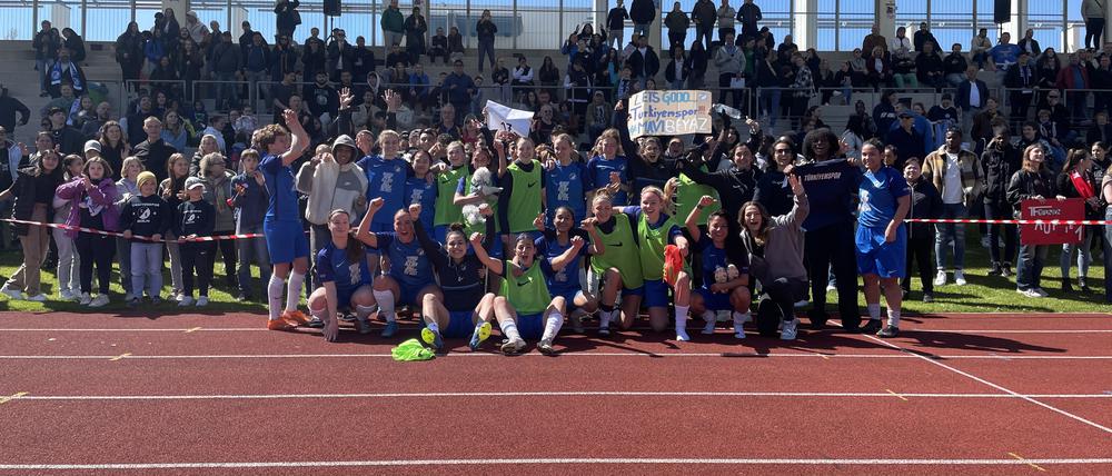 Türkiyemspor II spielt in der kommenden Saison in der Berlin-Liga der Frauen. 